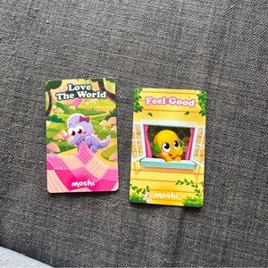 Moshi Love The World and Feel Good Yoto Cards